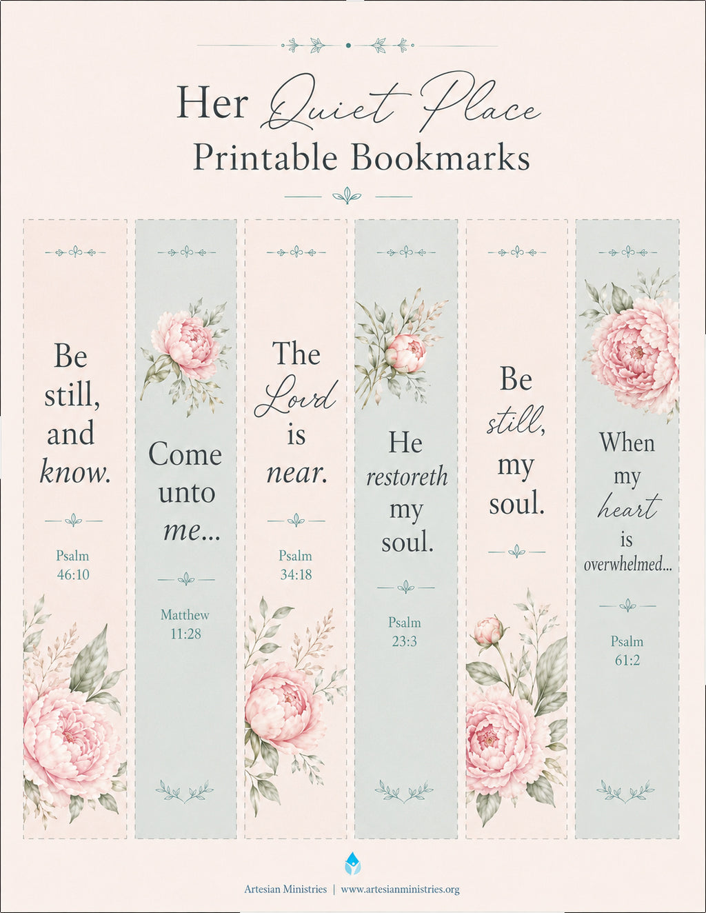 Her Quiet Place: Companion Bundle| Printable Devotional Companion for Women | Digital Download